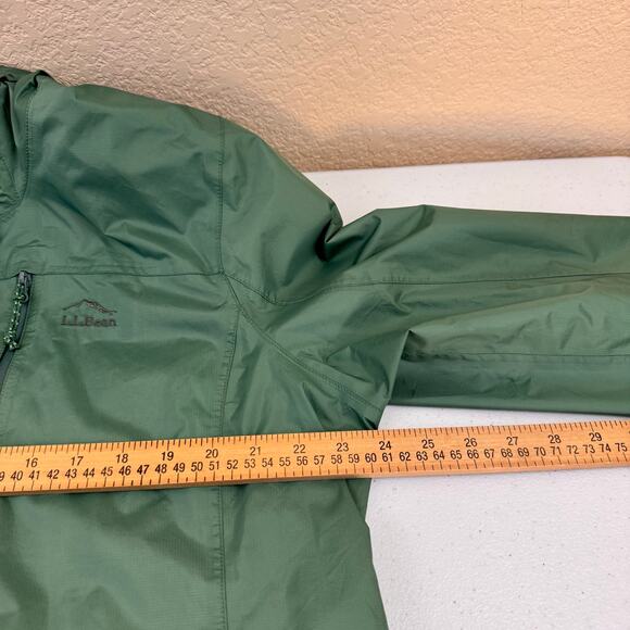 L.L. Bean Coat Womens Plus Size 1X Trail Model Rain Jacket Outdoor Camping - Picture 7 of 8